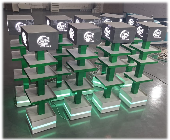 ستاندات العــرض الثابتة